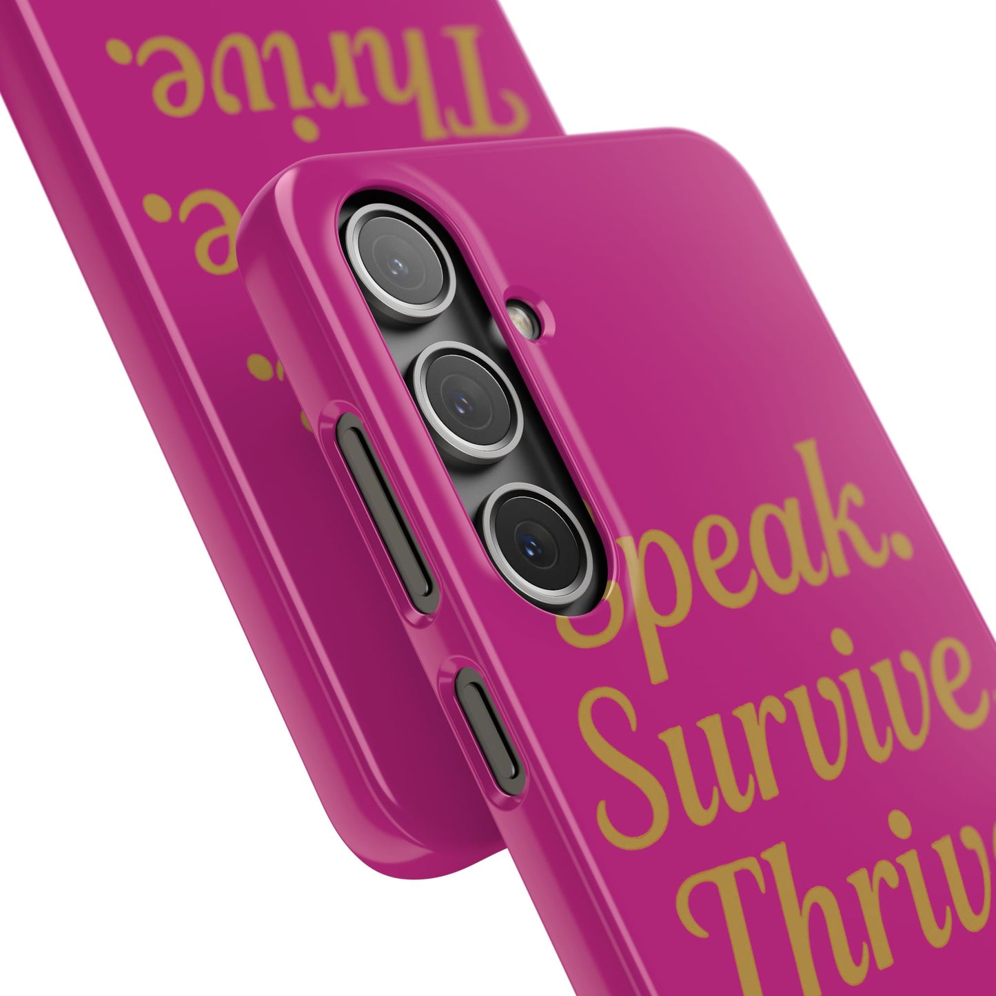 Snap Case for Samsung & iPhone — Find Your Voice Design