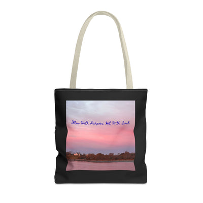Move with Purpose - Tote Bag, Eco-Friendly, Stylish Networker
