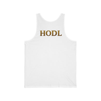 Camiseta unisex sin mangas Bitcoin HODL: ideal para entusiastas de las criptomonedas, ropa de verano, camiseta gráfica, regalo para inversores, camiseta deportiva informal.
