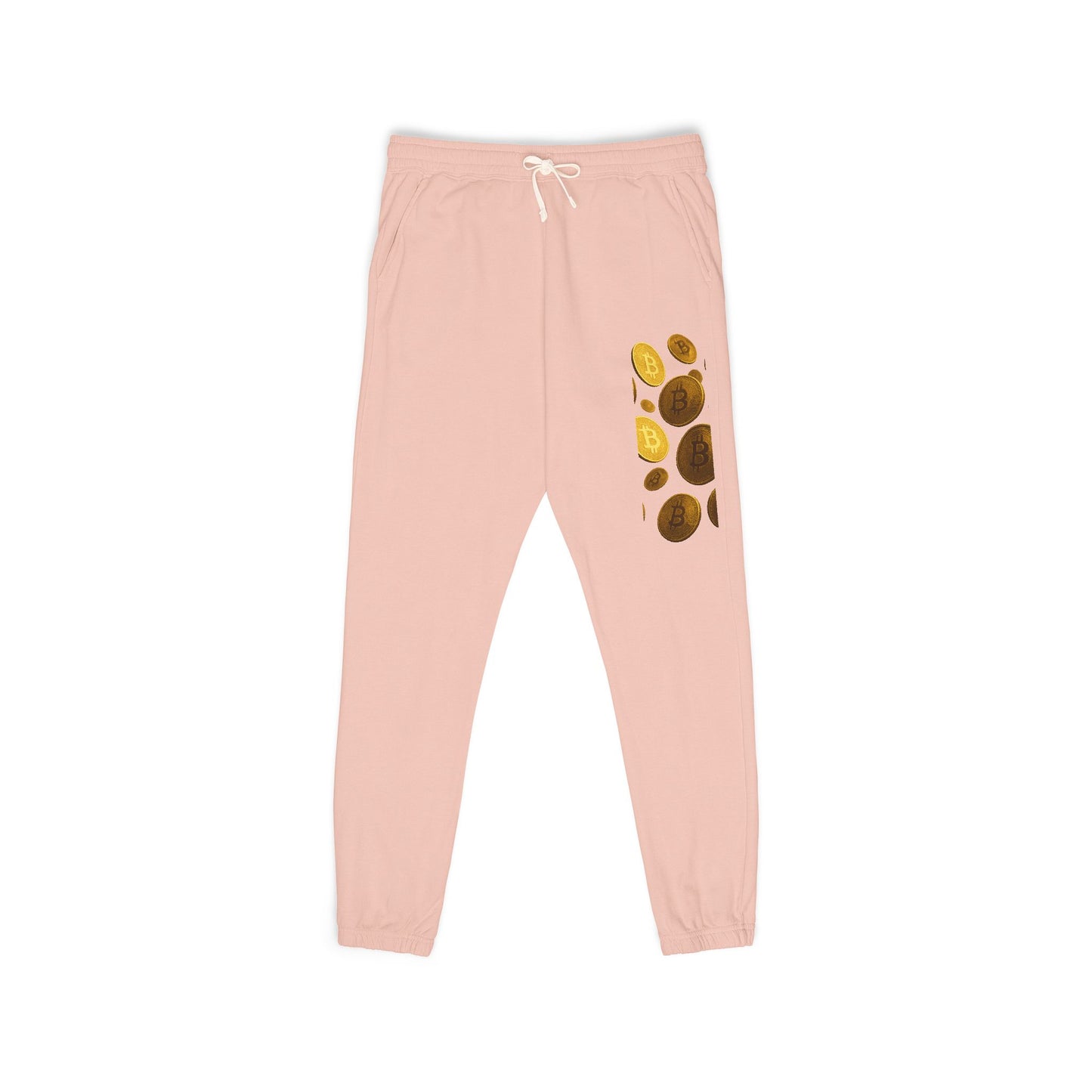 Crypto/Bitcoin - Garment-Dyed Fleece Sweatpants