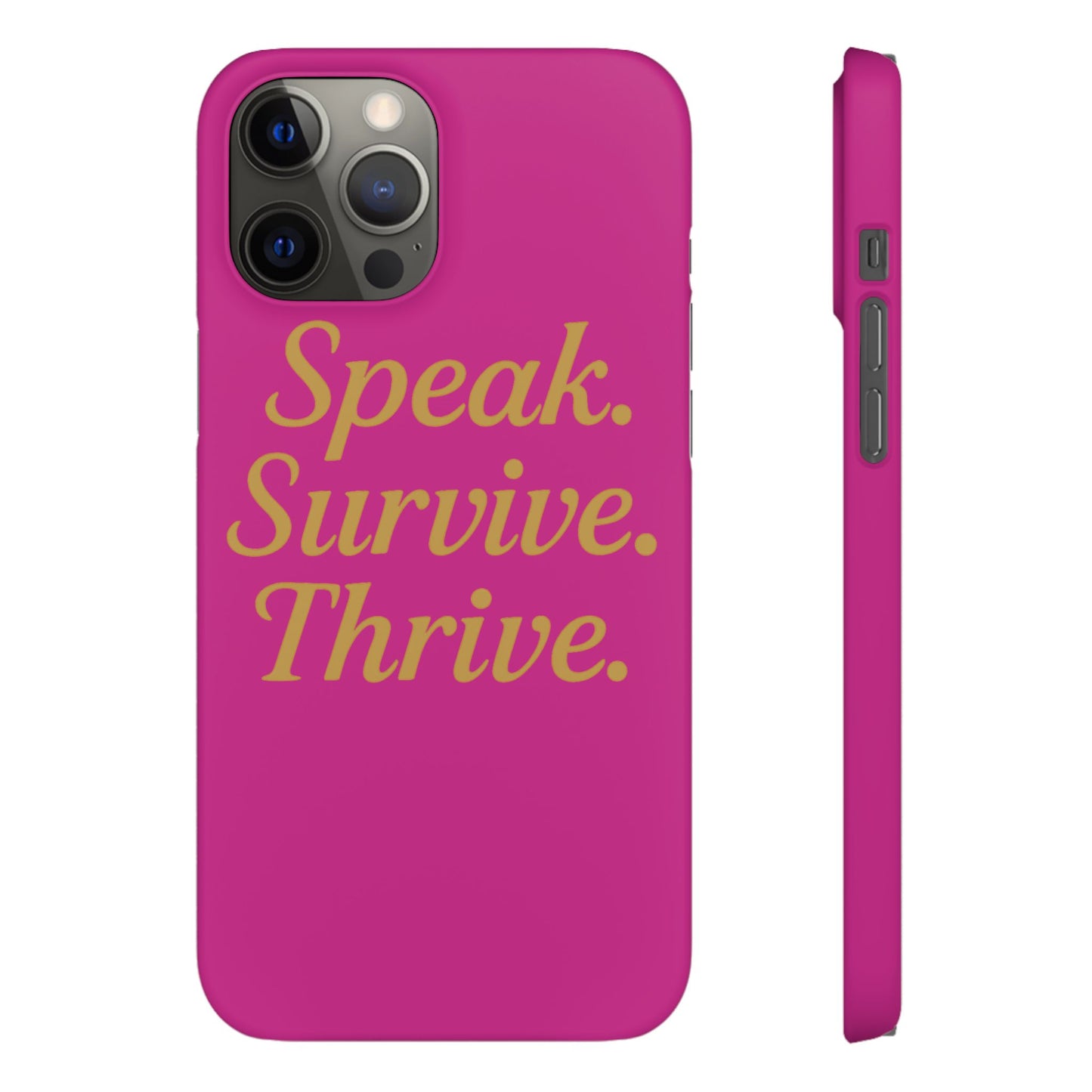 Snap Case for Samsung & iPhone — Find Your Voice Design