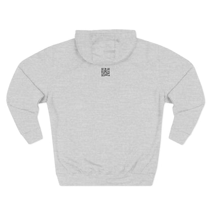 Martial Arts Silhouette Hoodie — Strength (力量) Graphic Fleece