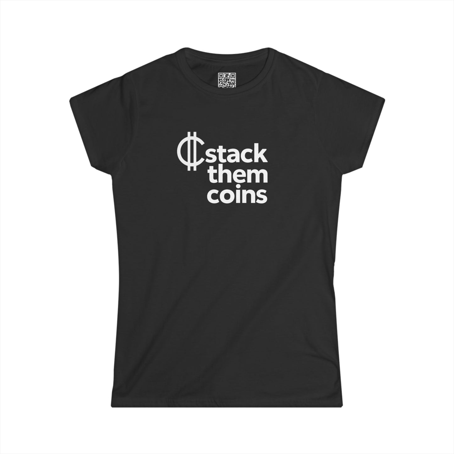 Cryptocurrency Women’s Softstyle Tee – Perfect for Everyday Wear, Gifts, Casual Outfits, Eco-Friendly Fashion, Inspirational Quote CryptoShirt