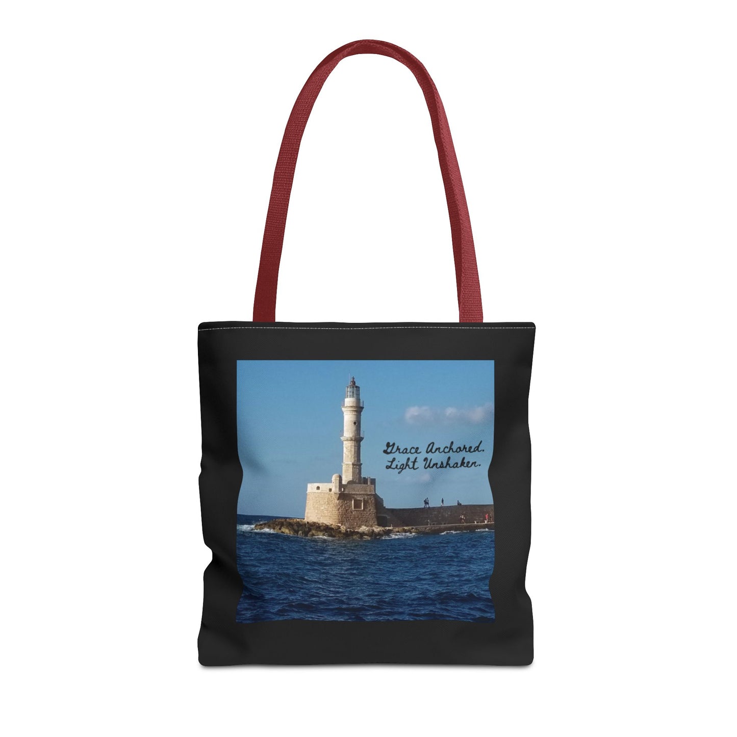 "Grace" Lighthouse - Tote Bag, Eco-Friendly, Stylish Networker