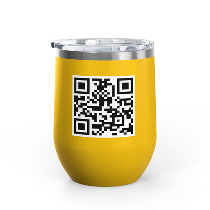 Grateful Wine Tumbler | 12oz Stainless Steel Insulated Cup, Birthday Gift, Wine Lover's Gift, Outdoor Events, Bachelorette Party Favor