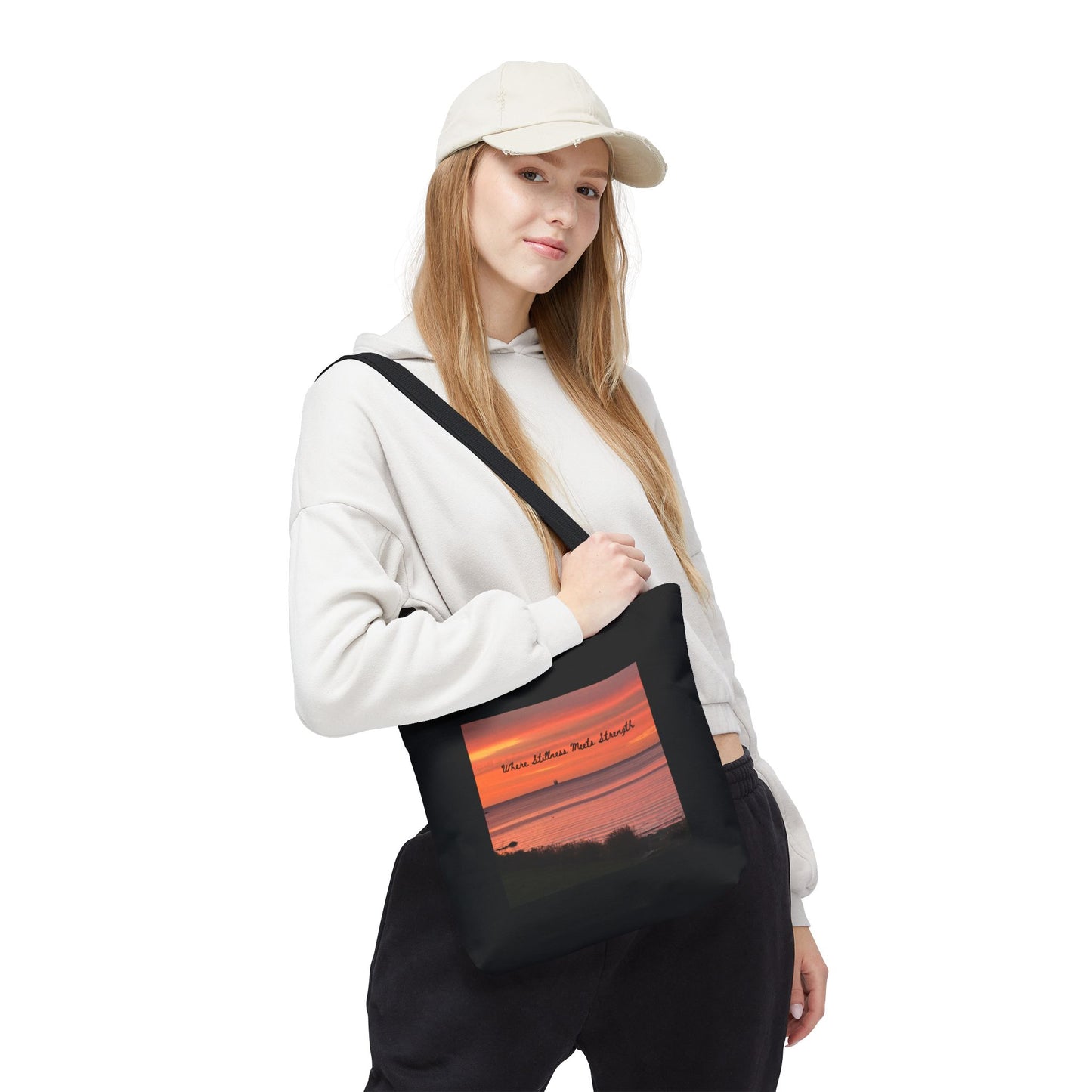 "Stillness" - Tote Bag, Eco-Friendly, Stylish Networker