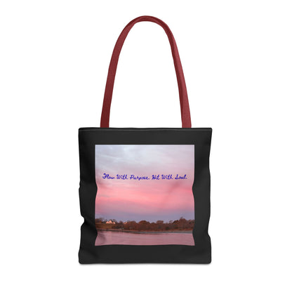 Move with Purpose - Tote Bag, Eco-Friendly, Stylish Networker
