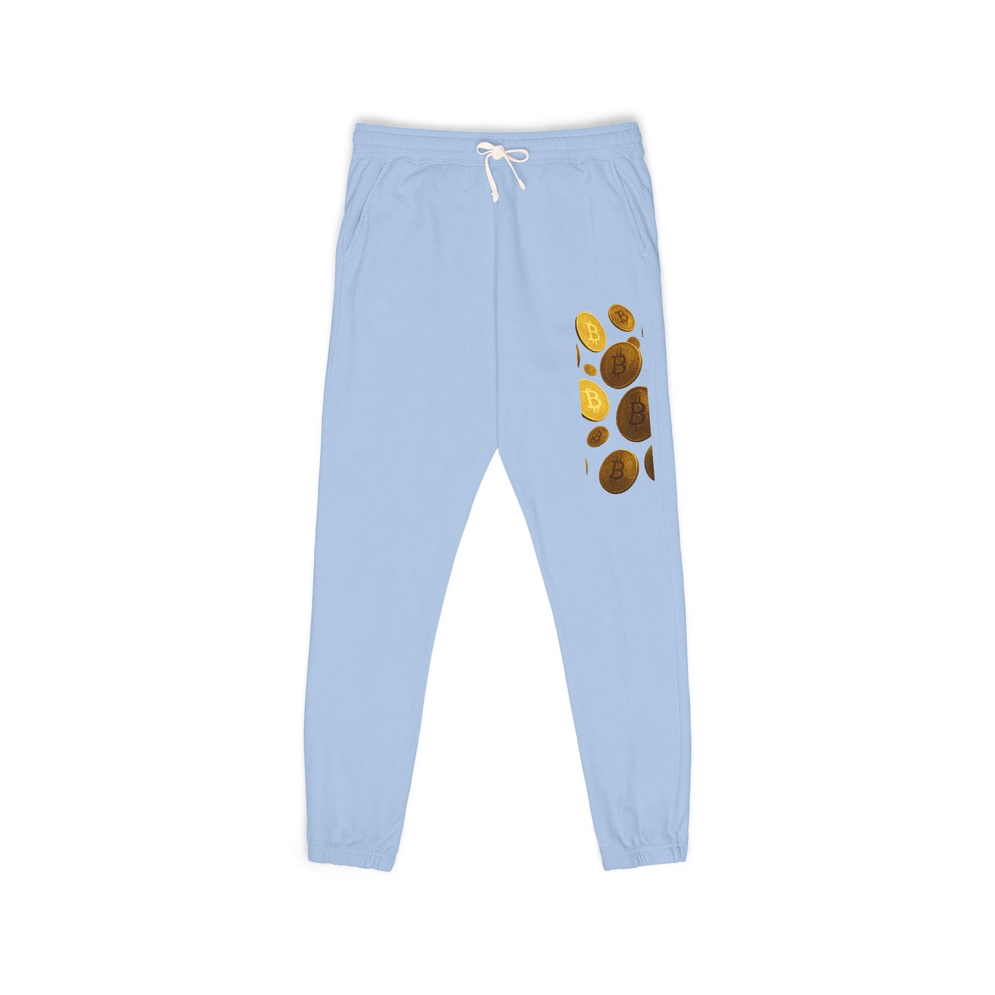 Crypto/Bitcoin - Garment-Dyed Fleece Sweatpants