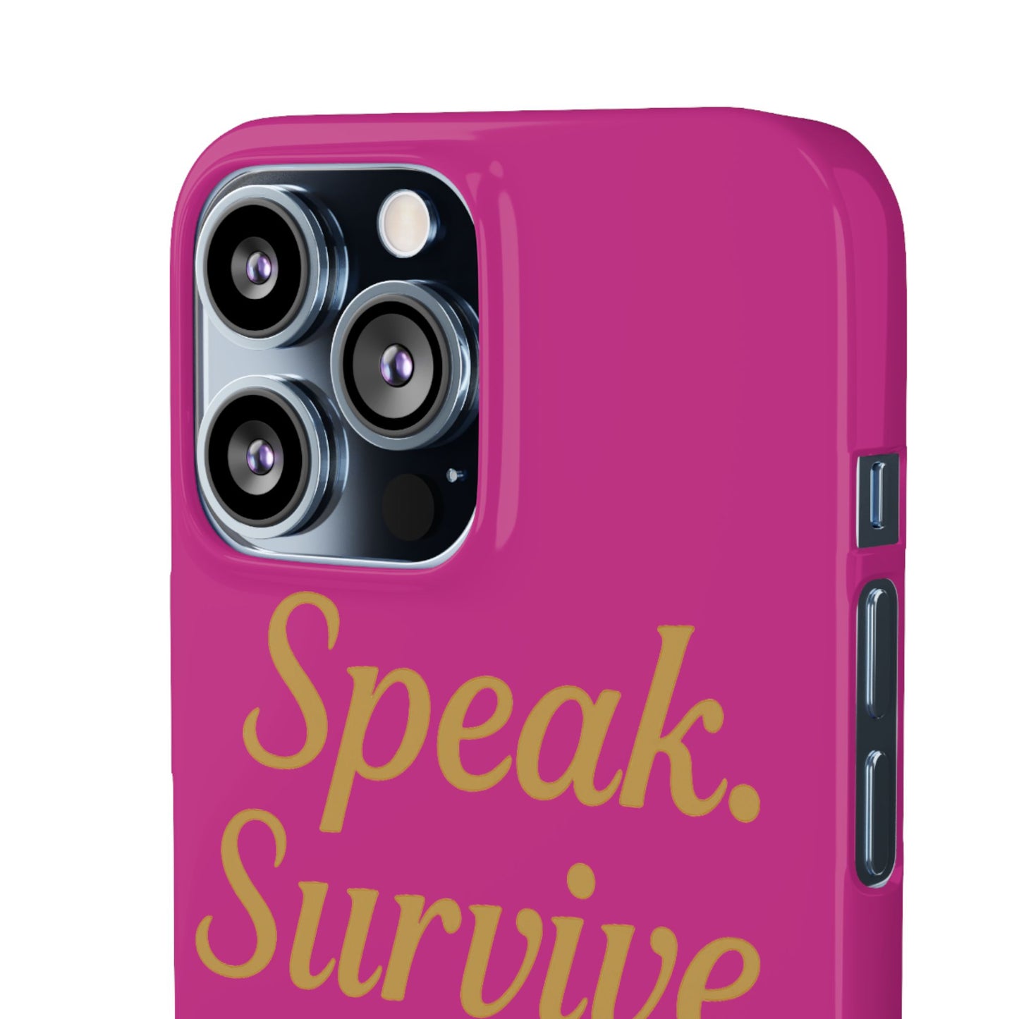 Snap Case for Samsung & iPhone — Find Your Voice Design