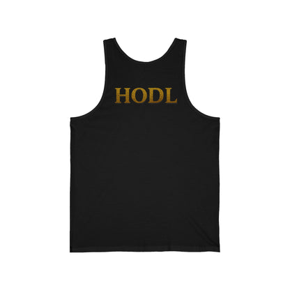 Camiseta unisex sin mangas Bitcoin HODL: ideal para entusiastas de las criptomonedas, ropa de verano, camiseta gráfica, regalo para inversores, camiseta deportiva informal.