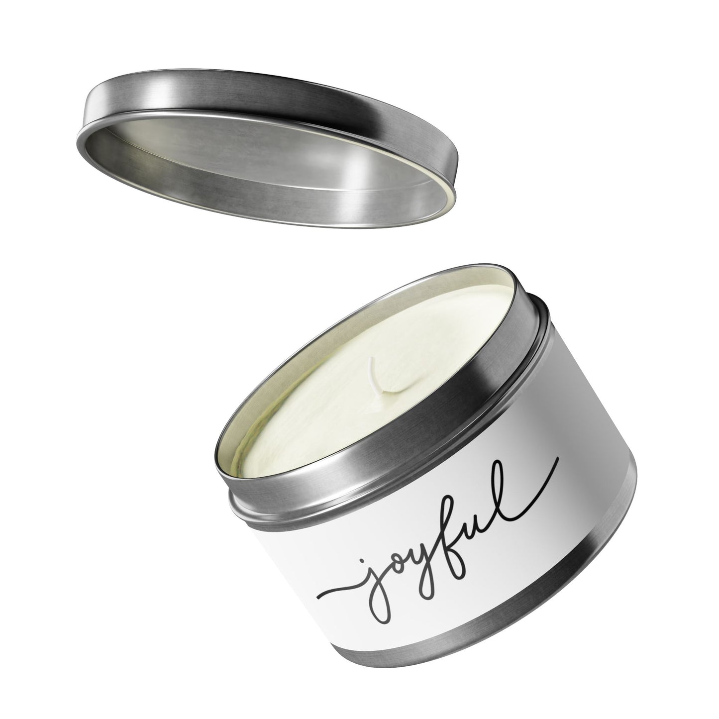 Joyful Tin Candles | Scented Candle Gifts, Home Decor, Relaxation, Spa Night, Selfcare