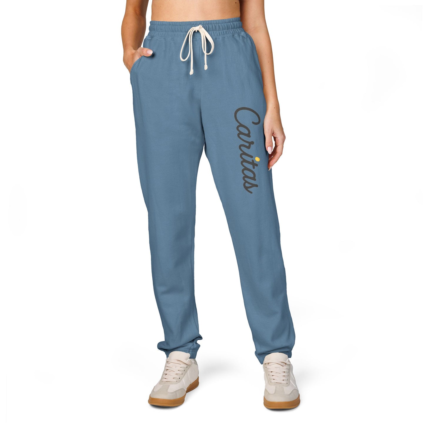 Caritas; "Charitable Love, Kindness" - Garment-Dyed Fleece Sweatpants
