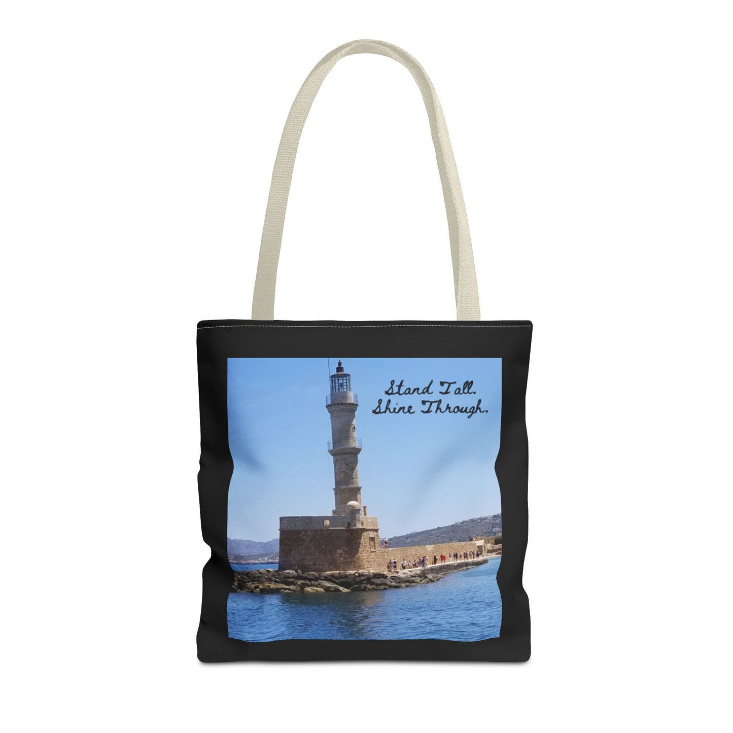 "Stand Tall" Lighthouse - Tote Bag, Eco-Friendly, Stylish Networker