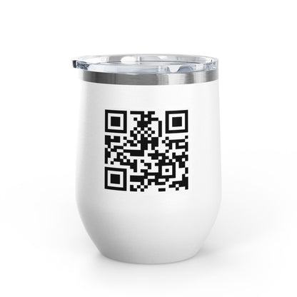 Grateful Wine Tumbler | 12oz Stainless Steel Insulated Cup, Birthday Gift, Wine Lover's Gift, Outdoor Events, Bachelorette Party Favor