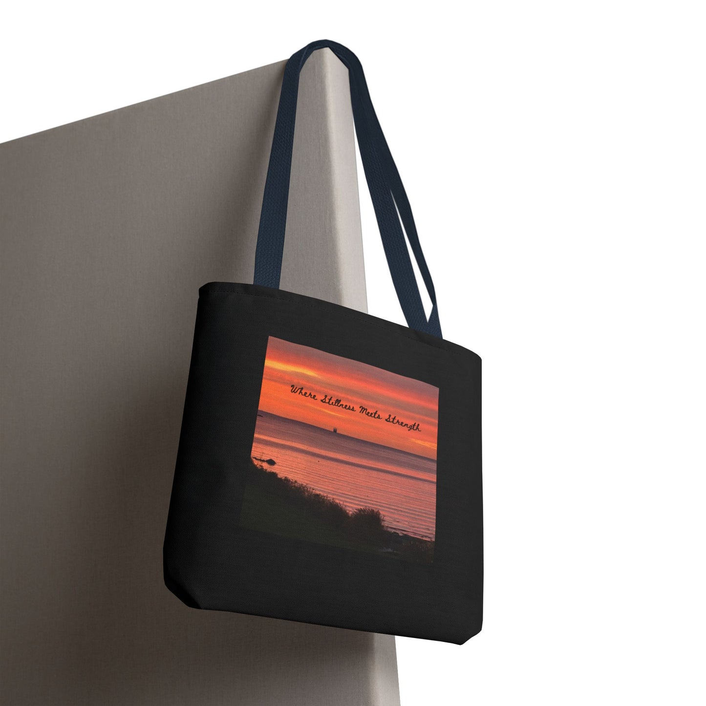 "Stillness" - Tote Bag, Eco-Friendly, Stylish Networker