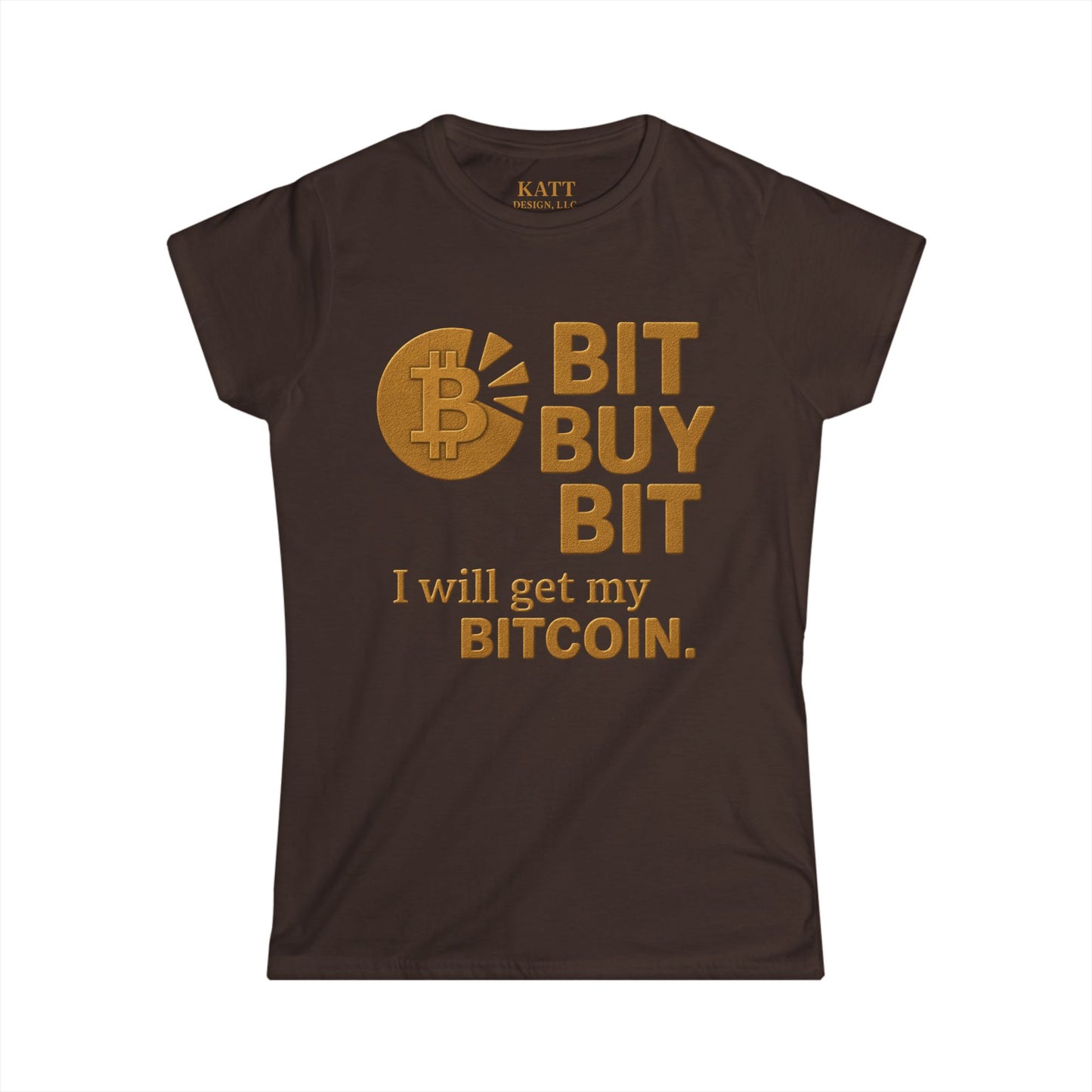 Bit BUY Bit - Bitcoin - Women's Soft style T-Shirt