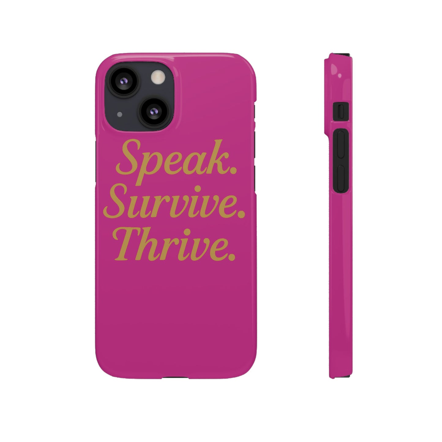 Snap Case for Samsung & iPhone — Find Your Voice Design