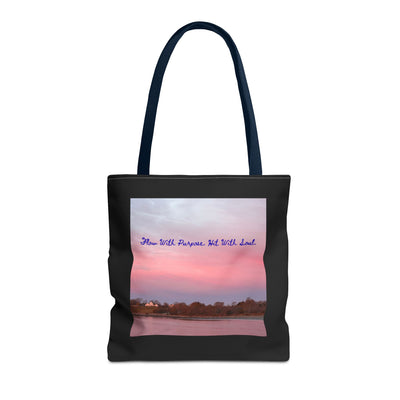 Move with Purpose - Tote Bag, Eco-Friendly, Stylish Networker