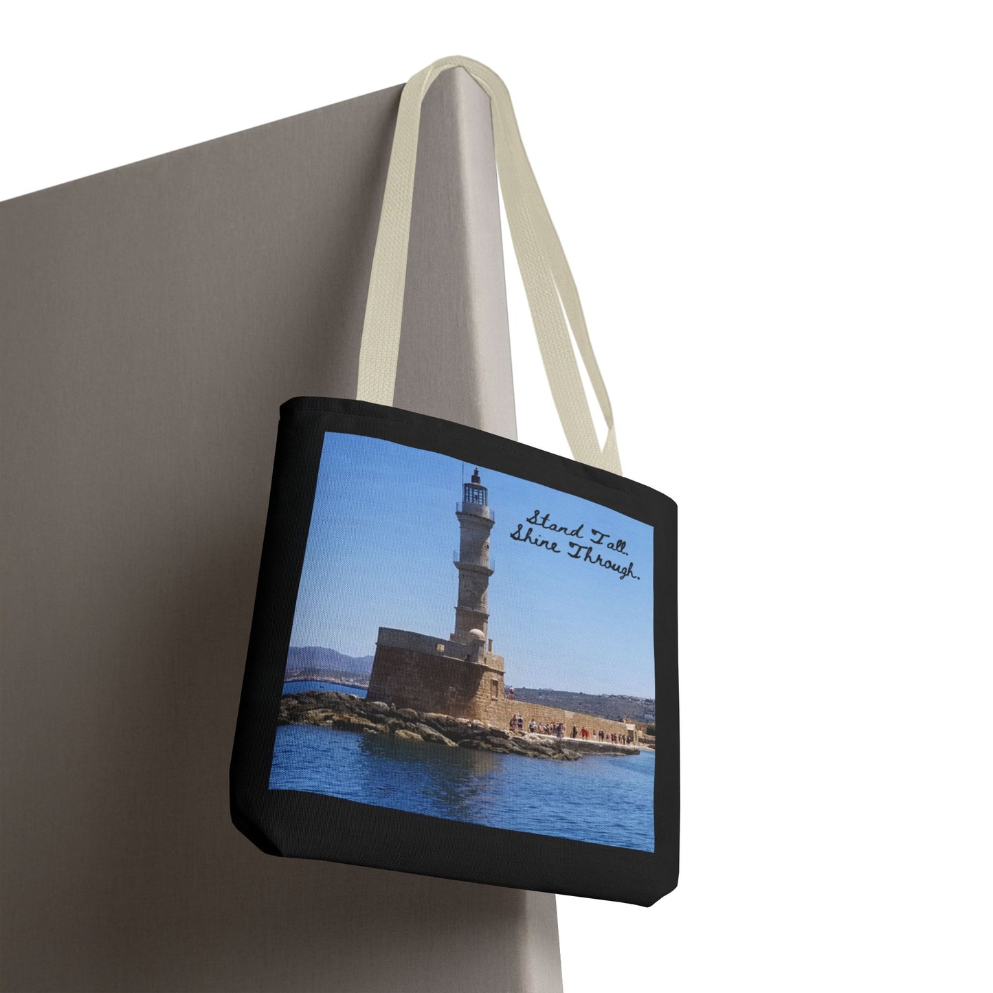 "Stand Tall" Lighthouse - Tote Bag, Eco-Friendly, Stylish Networker