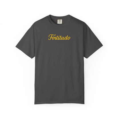Fortitude - Camiseta teñida "Strength" - Camiseta inspiradora para la comodidad diaria, ideal para regalar y para uso casual.