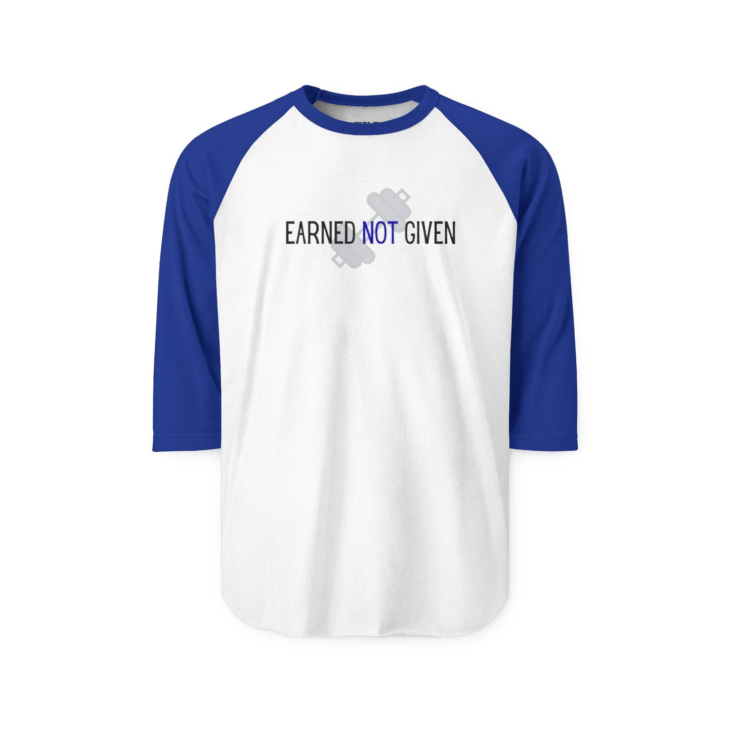 Earned NOT Given - Three-Quarter Sleeve Raglan Shirt