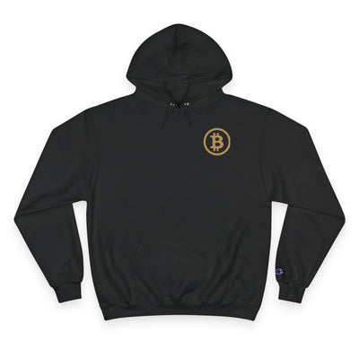 Sudadera con capucha Bitcoin - KATT Design, LLC - Champion