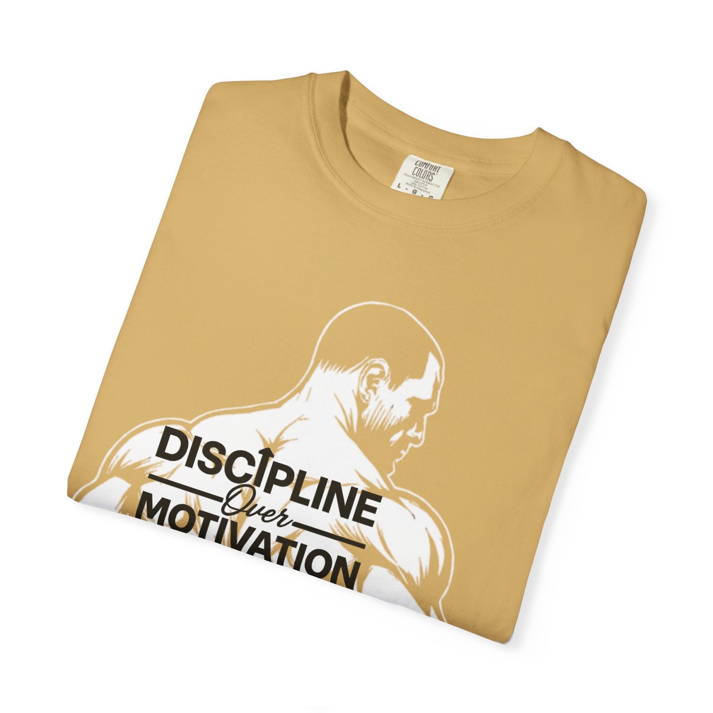 Motivational T-Shirt, Unisex Tee, Garment-Dyed Casual Wear, Gift for Fitness Enthusiasts, Positive Vibes Apparel, Everyday Wear