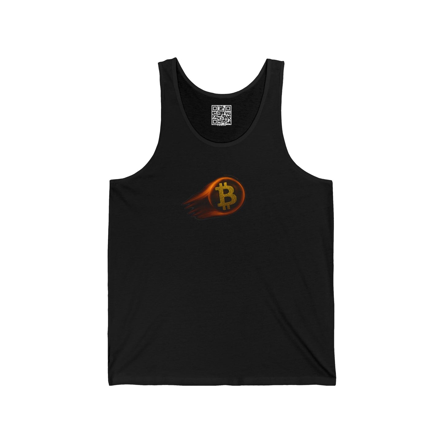 Bitcoin HODL Unisex Jersey Tank - Crypto Enthusiast Top, Summer Wear, Graphic Tee, Gift for Investors, Casual Fitness Shirt
