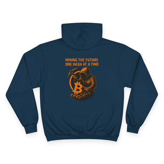 Crypto Champion Hoodie, Casual Sweatshirt, Gift for Tech Lovers, Bitcoin Apparel, Trendy Streetwear, KATT Bitcoin Mining Hoodie