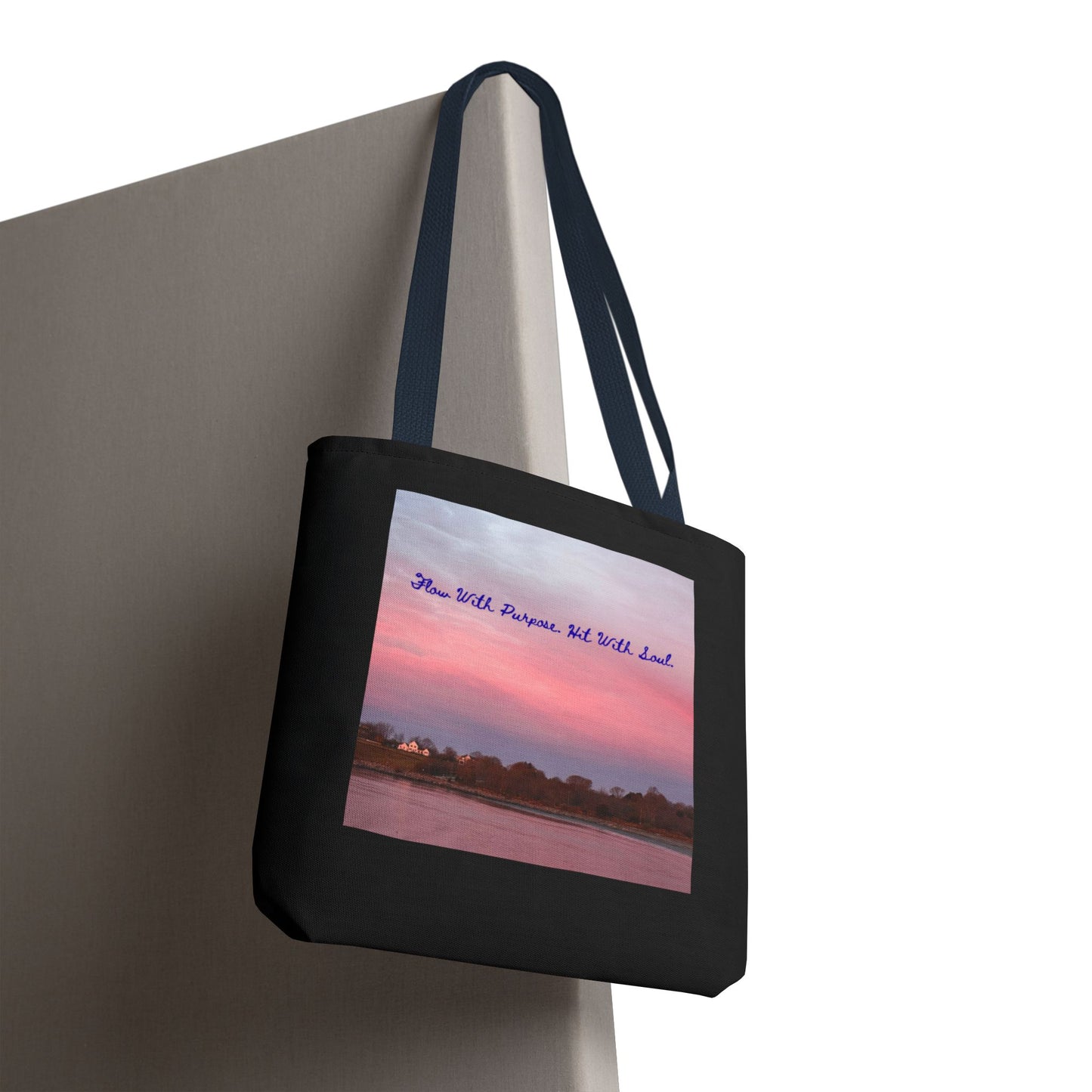 Move with Purpose - Tote Bag, Eco-Friendly, Stylish Networker