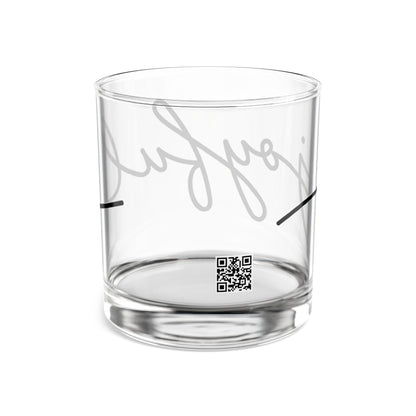 Joyful Rocks Glass | 10oz Whiskey Tumbler |Whiskey Fans, Home Bars, Collectors, Unique Decor Item