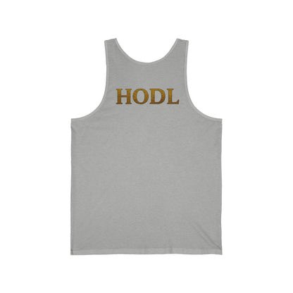 Camiseta unisex sin mangas Bitcoin HODL: ideal para entusiastas de las criptomonedas, ropa de verano, camiseta gráfica, regalo para inversores, camiseta deportiva informal.