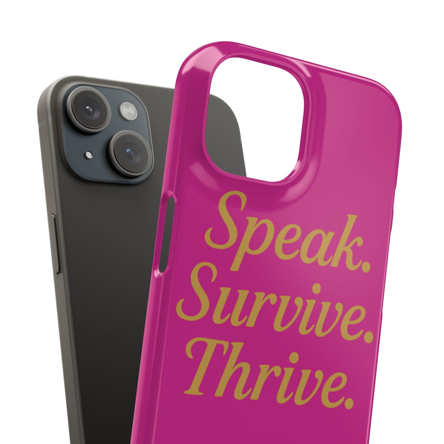 Snap Case for Samsung & iPhone — Find Your Voice Design