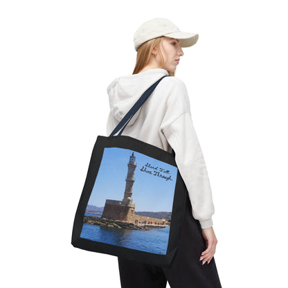 "Stand Tall" Lighthouse - Tote Bag, Eco-Friendly, Stylish Networker