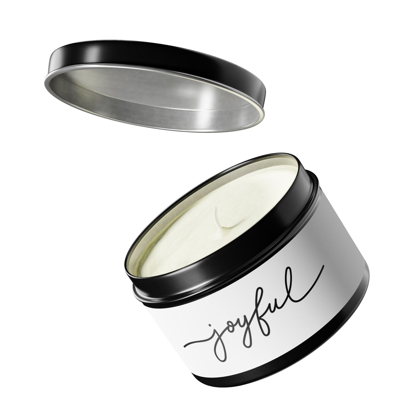 Joyful Tin Candles | Scented Candle Gifts, Home Decor, Relaxation, Spa Night, Selfcare