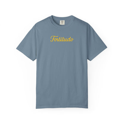 Fortitude - Camiseta teñida "Strength" - Camiseta inspiradora para la comodidad diaria, ideal para regalar y para uso casual.