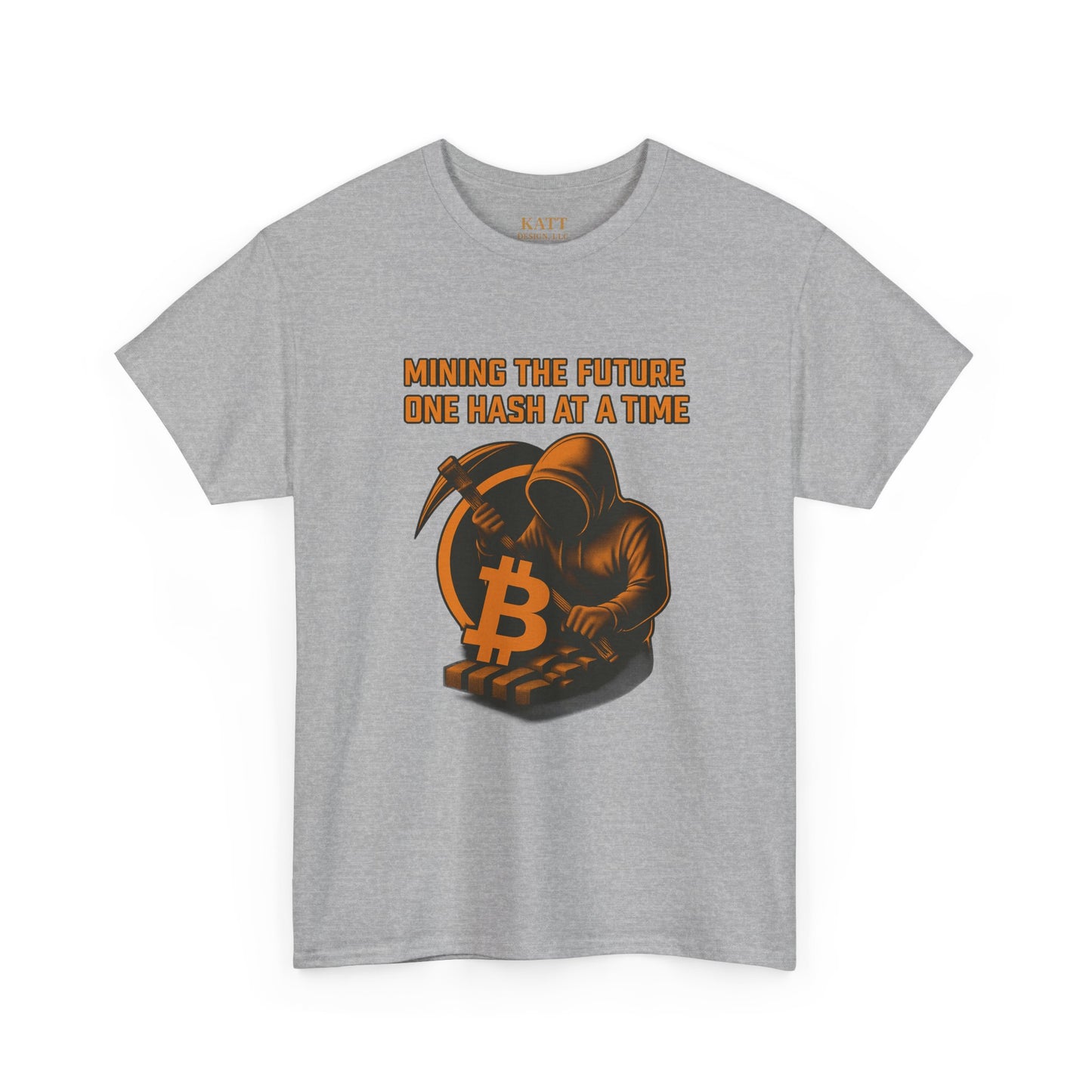 Bitcoin Mining  - Gildan Heavy Cotton Tee
