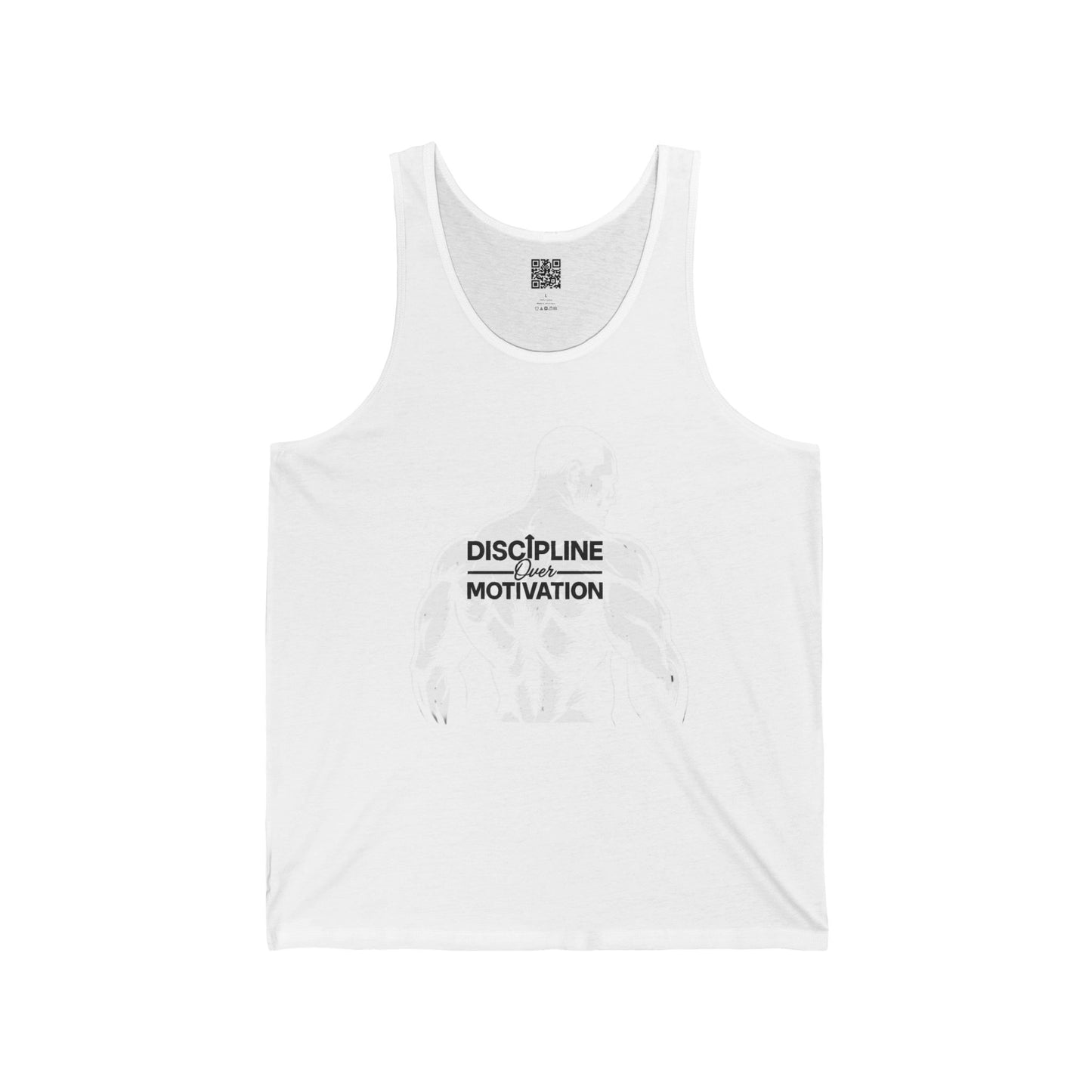 Discipline Over Motivation- Jersey Tank