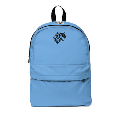 Mochila clásica con estilo - Earned &amp; Give, ideal para la escuela, viajes, deportes, azul, ropa informal 
