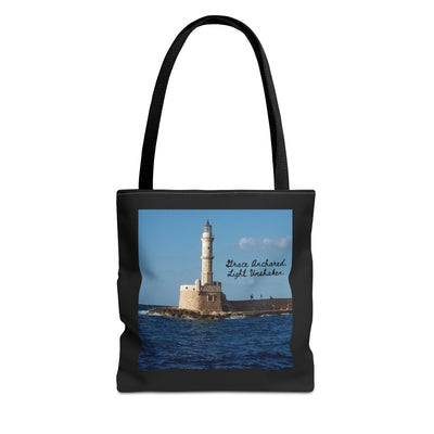 "Grace" Lighthouse - Tote Bag, Eco-Friendly, Stylish Networker