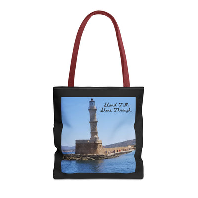 "Stand Tall" Lighthouse - Tote Bag, Eco-Friendly, Stylish Networker