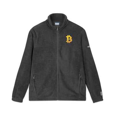 Chaqueta polar Bitcoin elegante | Abrigo acogedor para amantes de las criptomonedas | Regalo perfecto para expertos en tecnología y creadores de tendencias. Cálida, elegante y bordada.