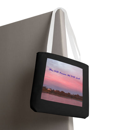 Move with Purpose - Tote Bag, Eco-Friendly, Stylish Networker