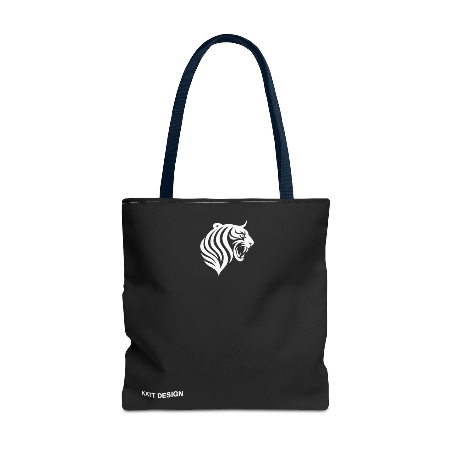 White Tiger KATT Design, LLC - Tote Bag, Bitcoin, Eco-Friendly, Stylish Networker