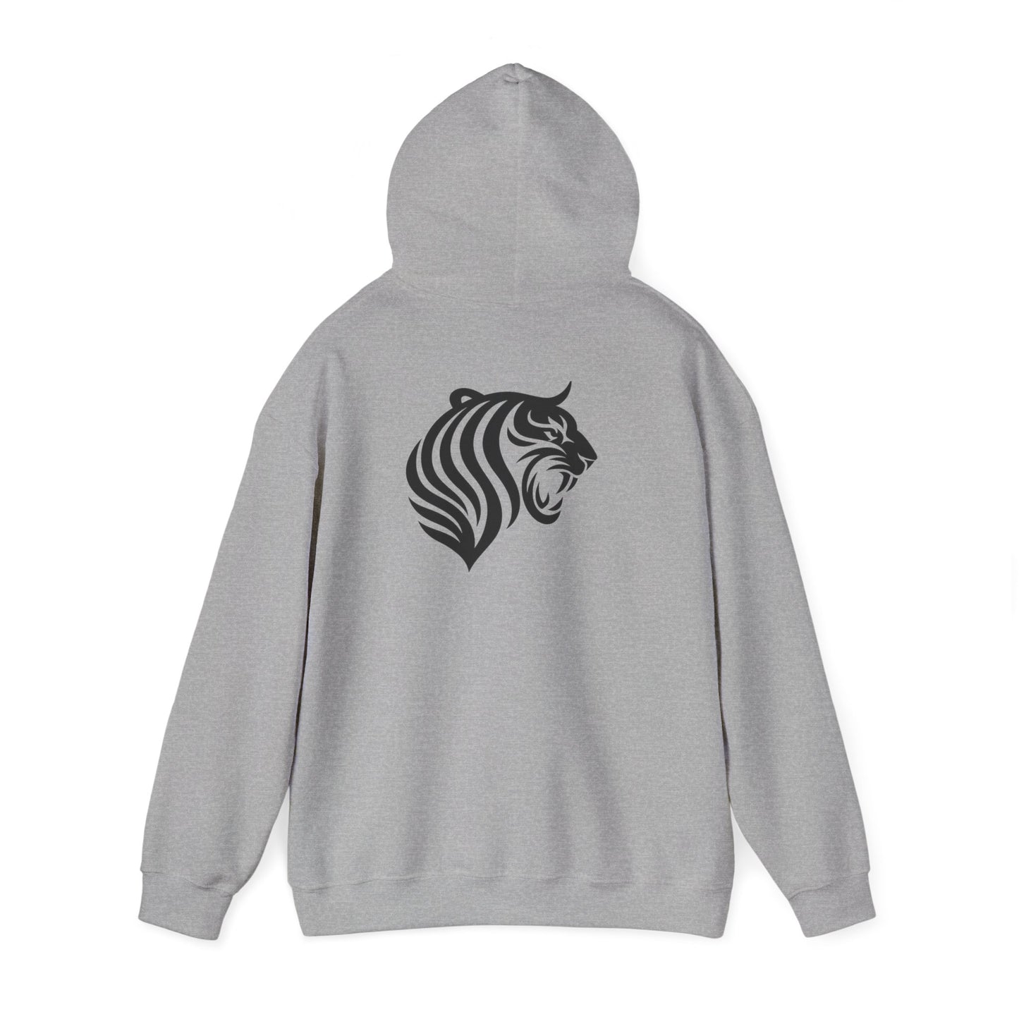 Stylish KATT Design Hoodie with Tiger Illustration | Cozy Sweatshirt for All Occasions, Gift, Casual Wear, Street Style, Layering