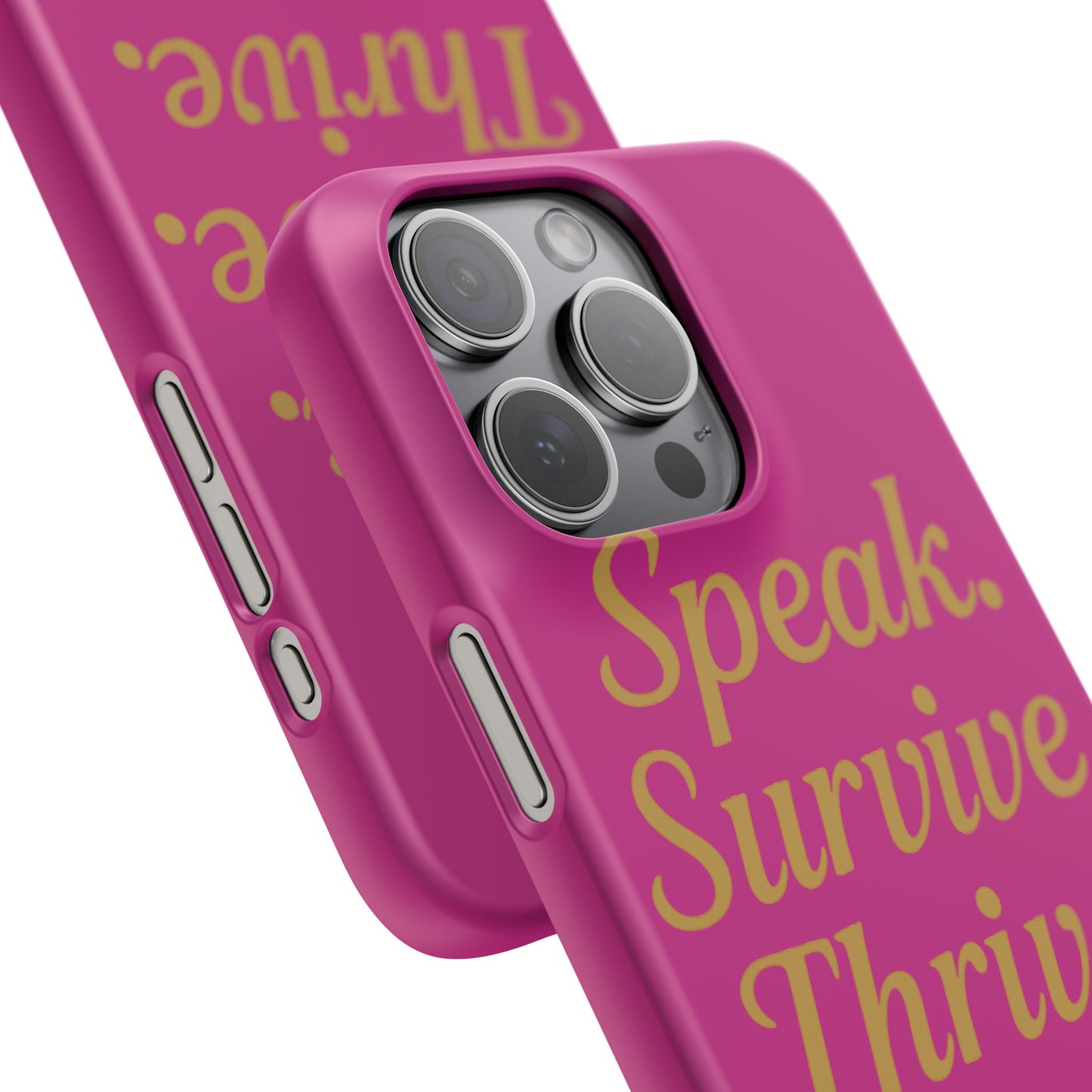 Snap Case for Samsung & iPhone — Find Your Voice Design