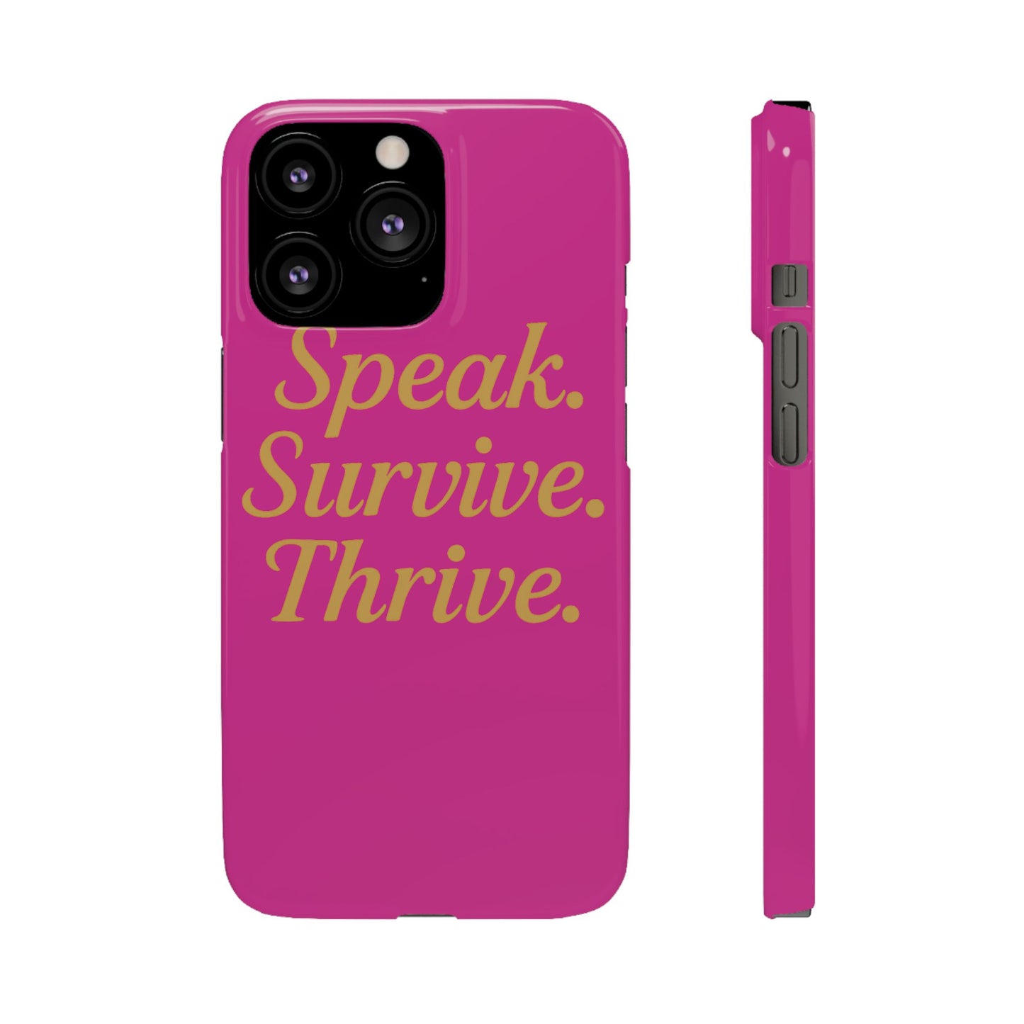 Snap Case for Samsung & iPhone — Find Your Voice Design