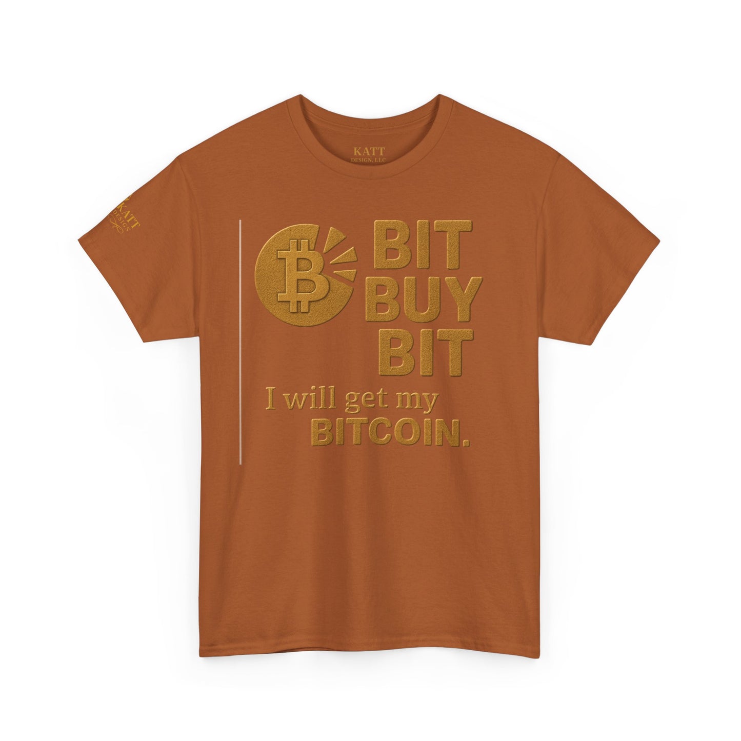 Bit Buy Bit - Bitcoin - Unisex Heavy Cotton Tee