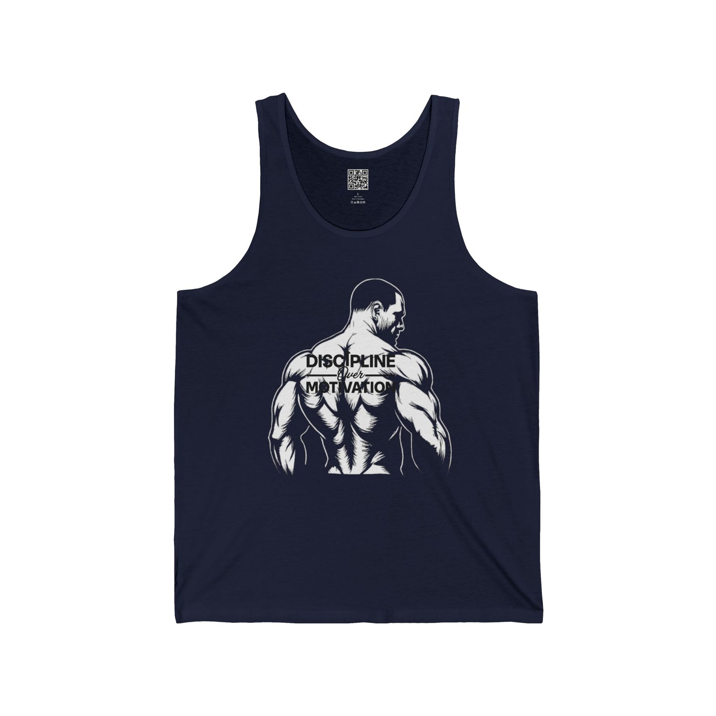 Discipline Over Motivation- Jersey Tank
