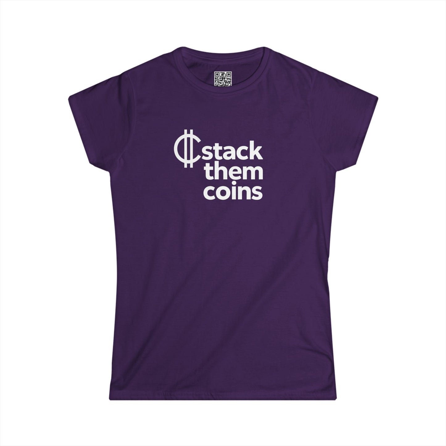 Cryptocurrency Women’s Softstyle Tee – Perfect for Everyday Wear, Gifts, Casual Outfits, Eco-Friendly Fashion, Inspirational Quote CryptoShirt